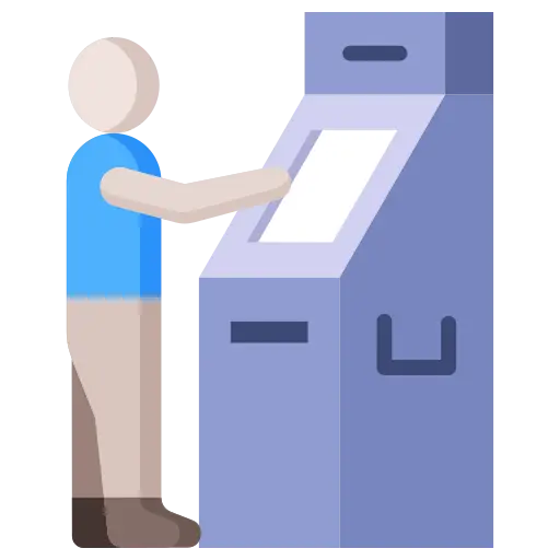 Kiosk License Atm Kiosk Permit Icon