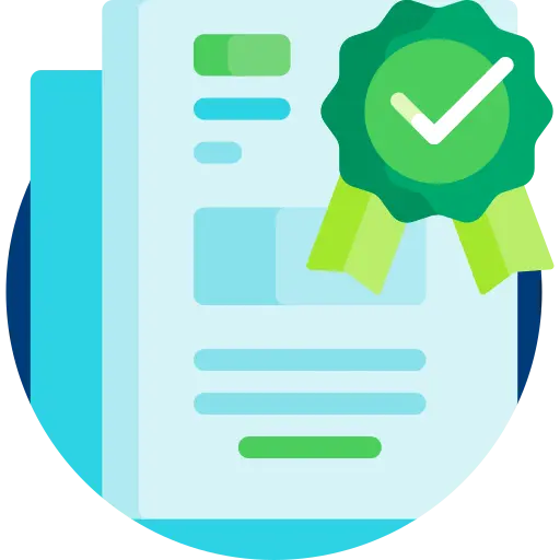 Notary Public Services Certifying Documents Icon
