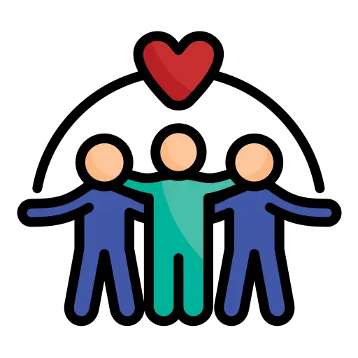 Golden Visa Humanitarian Activities Icon