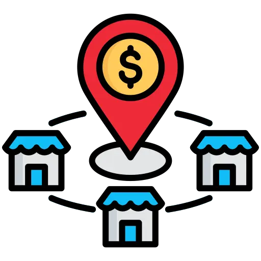 Industrial License Prime Business Locations Icon