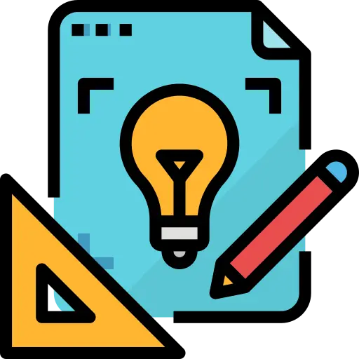 Ux/Ui Design Prototype Creation Icon
