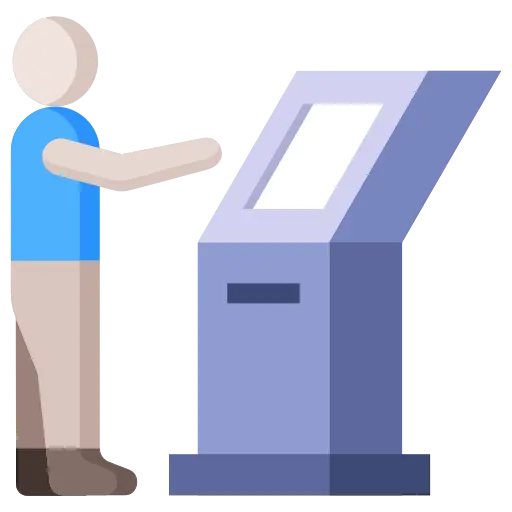 Kiosk License Retail Kiosk Permit Icon