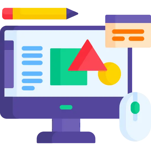 Website Design &Amp; Development Visual Appeal And User Experience Icon