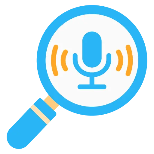Sem (Search Engine Marketing) Voice Search Optimization Icon