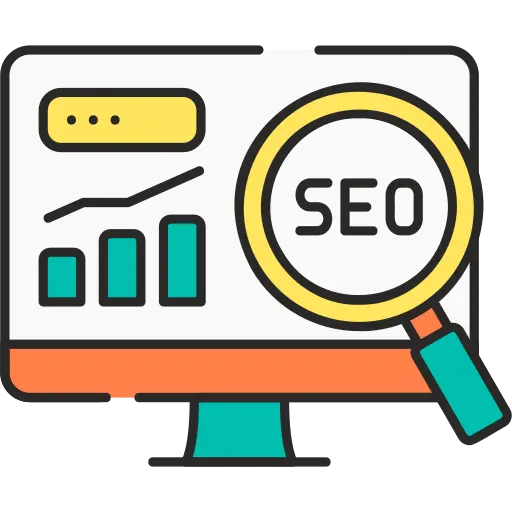 Website Design &Amp; Development Search Engine Optimization Icon