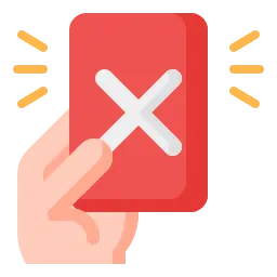 Consequences of non-compliance icon