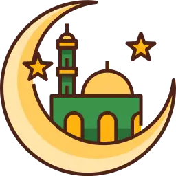 Ramadan working hour adjustments icon