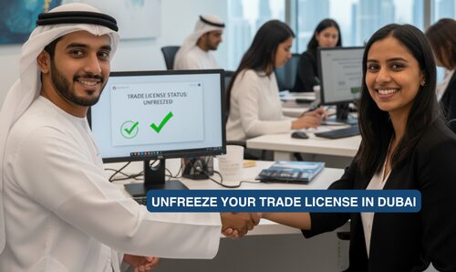 How to Unfreeze Commercial Trade License in Dubai?